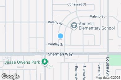 Map image of the property - 7248 Shoshone Ave