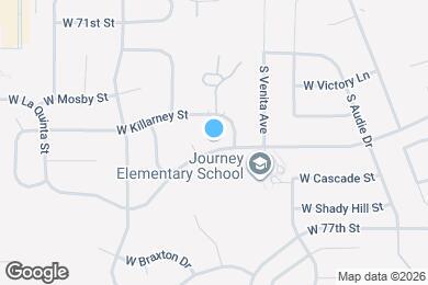 Map image of the property - 1004 W La Quinta St