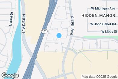 Map image of the property - Tresa at Arrowhead Apartment Homes