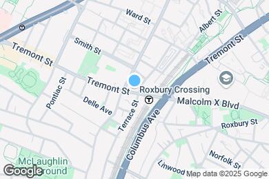 Map image of the property - 1431 Tremont St