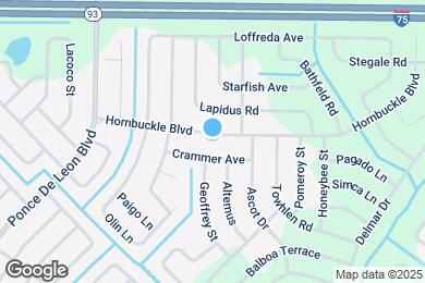 Map image of the property - 6641 Hornbuckle Blvd