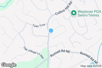 Map image of the property - 55 Foster Trace Dr