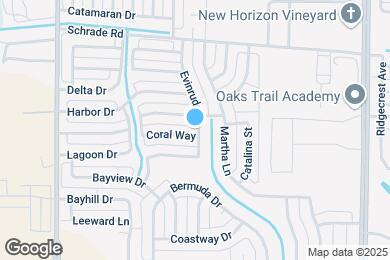 Map image of the property - 7802 Coral Way