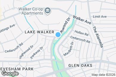 Map image of the property - 1023 Cedarcroft Rd