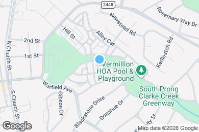 Map image of the property - 10220 vanguard pkwy