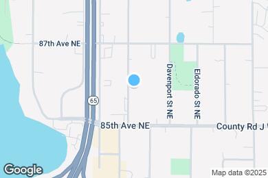 Map image of the property - 8553 Baltimore St NE