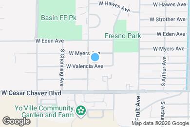 Map image of the property - 824 W Valencia Ave