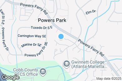 Map image of the property - 2017 Powers Ferry Trce SE