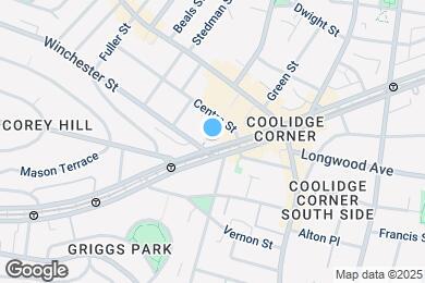 Map image of the property - 1378 Beacon St