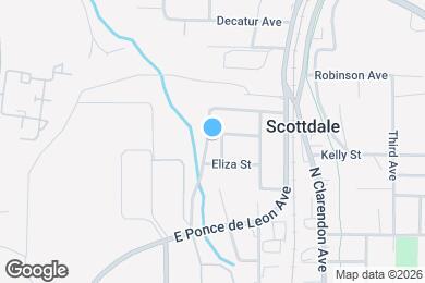 Map image of the property - 437 Annie St