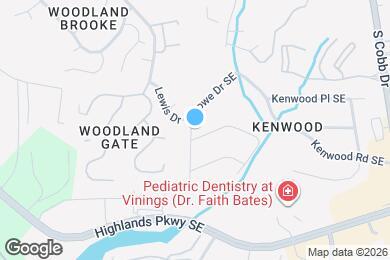 Map image of the property - 5009 Crowe Dr SE