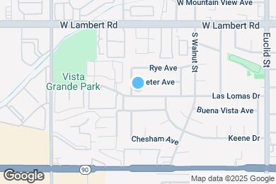 Map image of the property - 731 Las Lomas Dr