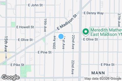 Map image of the property - 1637 21st Ave