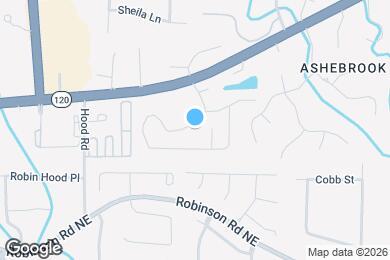 Map image of the property - 988 Bridgegate Dr NE