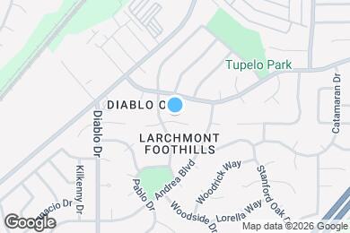 Map image of the property - 5633 Vista Oak Way