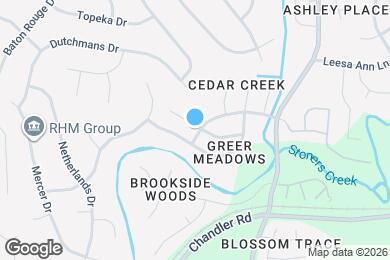 Map image of the property - 5101 Greer Station Dr