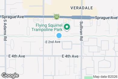 Map image of the property - 15217 E 2nd Ave