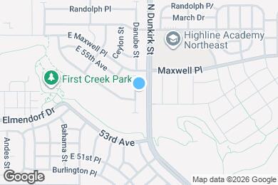 Map image of the property - 5472 Danube St