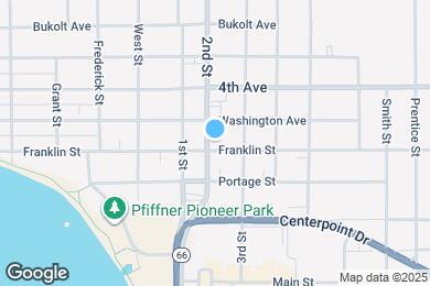 Map image of the property - 833 2nd St