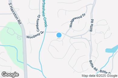 Map image of the property - 1877 Wedgewood Dr