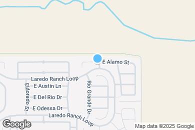 Map image of the property - 4685 E Alamo St