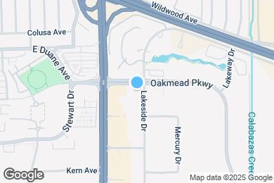 Map image of the property - 1222 Oakmead Pkwy