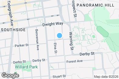 Map image of the property - 2736 Parker St