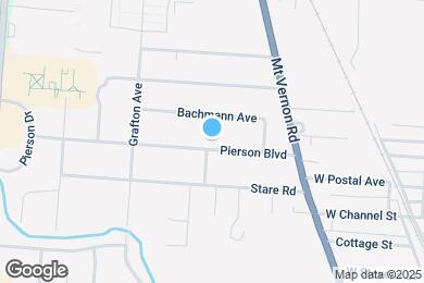Map image of the property - 208 Pierson Blvd