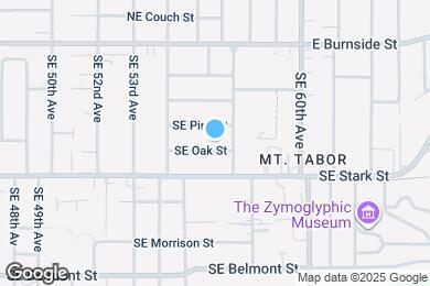 Map image of the property - 5607 SE Oak St