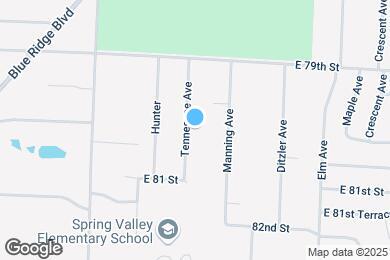 Map image of the property - 8005 Tennessee Ave