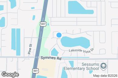 Map image of the property - 10710 Lakeside Vista Dr