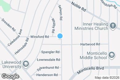 Map image of the property - 3430 Winsford Rd