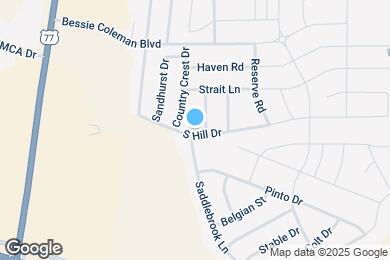 Map image of the property - 319 S Hill Dr