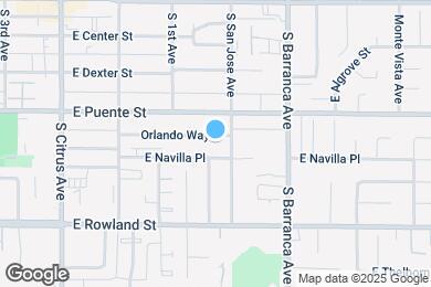 Map image of the property - Villa Orlando