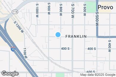 Map image of the property - 815 W 300 S