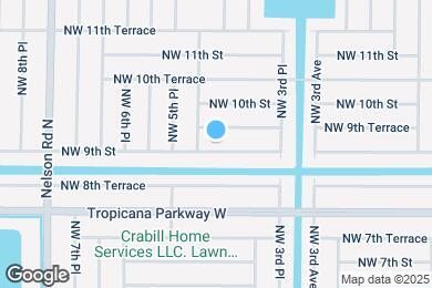 Map image of the property - 419 NW 9th St