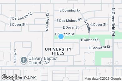 Map image of the property - 4034 E Covina St