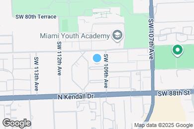 Map image of the property - 8600 SW 109th Ave