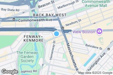 Map image of the property - 1130 Boylston St