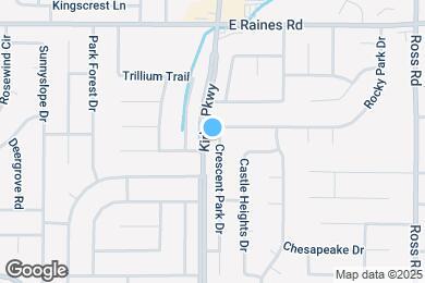 Map image of the property - 4299 Crescent Park Dr