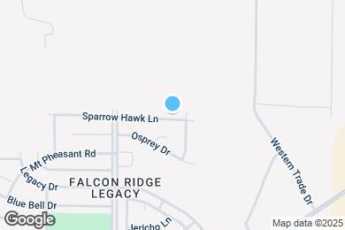 Map image of the property - 9812 Sparrow Hawk Ln