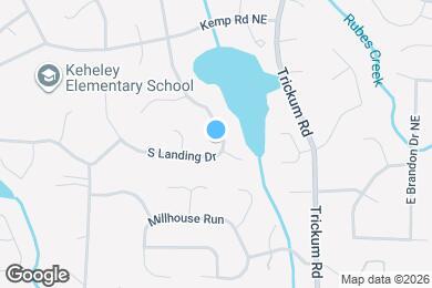 Map image of the property - 4569 S Landing Dr