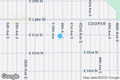 Map image of the property - 3112 40th Ave S