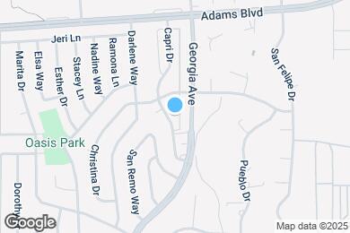Map image of the property - 701 Capri Dr