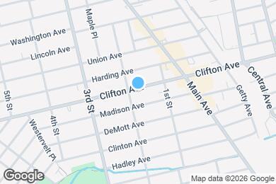 Map image of the property - 397 Clifton Ave