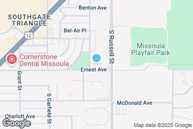 Map image of the property - 1506 Ernest Ave