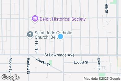 Map image of the property - 750 8th St