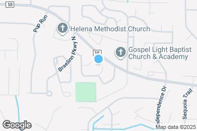 Map image of the property - 1541 Timber Dr