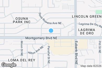 Map image of the property - 9401 Las Calabazillas Rd NE