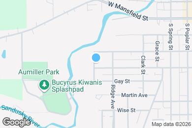 Map image of the property - 738 W Charles St